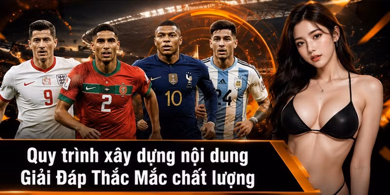 Quy trình xây dựng nội dung Giải Đáp Thắc Mắc chất lượng