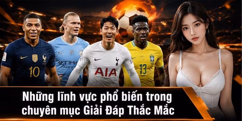 Những lĩnh vực phổ biến trong chuyên mục Giải Đáp Thắc Mắc
