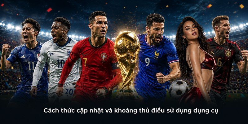 Cách thức cập nhật và khoáng thủ điều sử dụng dụng cụ