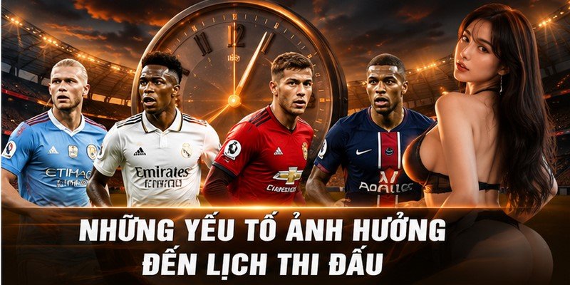 Những Yếu Tố Ảnh Hưởng Đến Lịch Thi Đấu