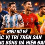 các vị trí trên sân