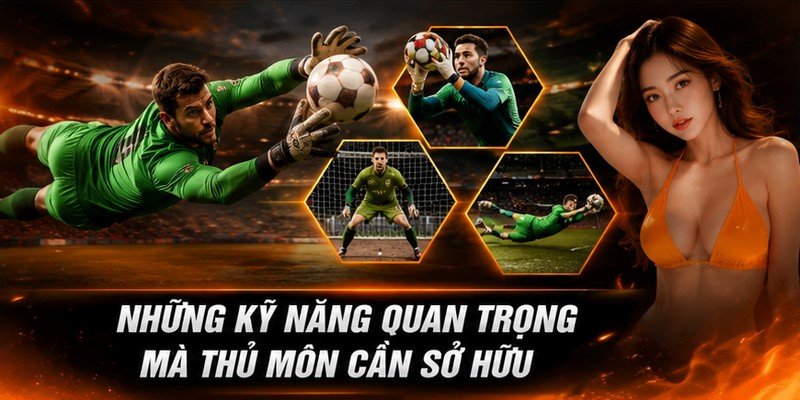 Những kỹ năng quan trọng mà thủ môn cần sở hữu