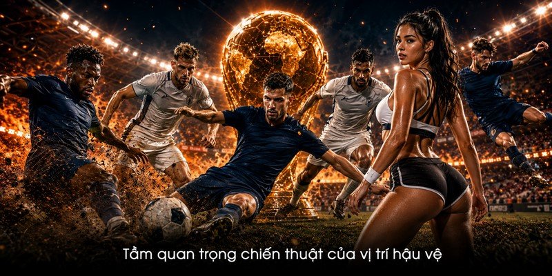 Tầm quan trọng chiến thuật của vị trí hậu vệ
