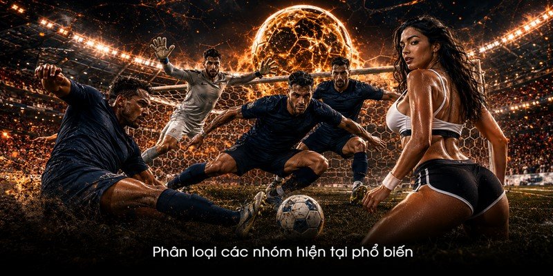Phân loại các nhóm hiện tại phổ biến