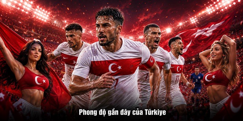 Phong độ gần đây của Türkiye