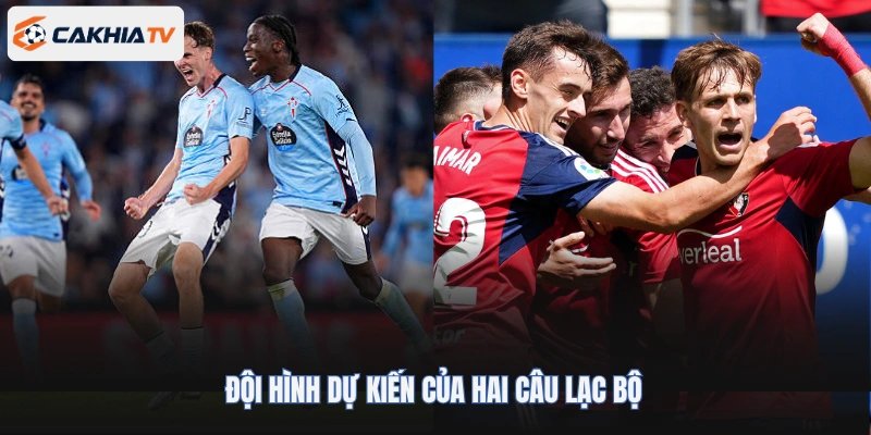 Đội hình dự kiến của hai câu lạc bộ