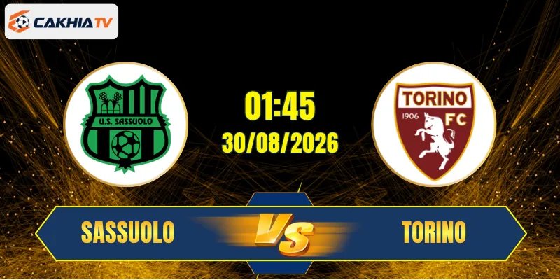 Sassuolo vs Torino